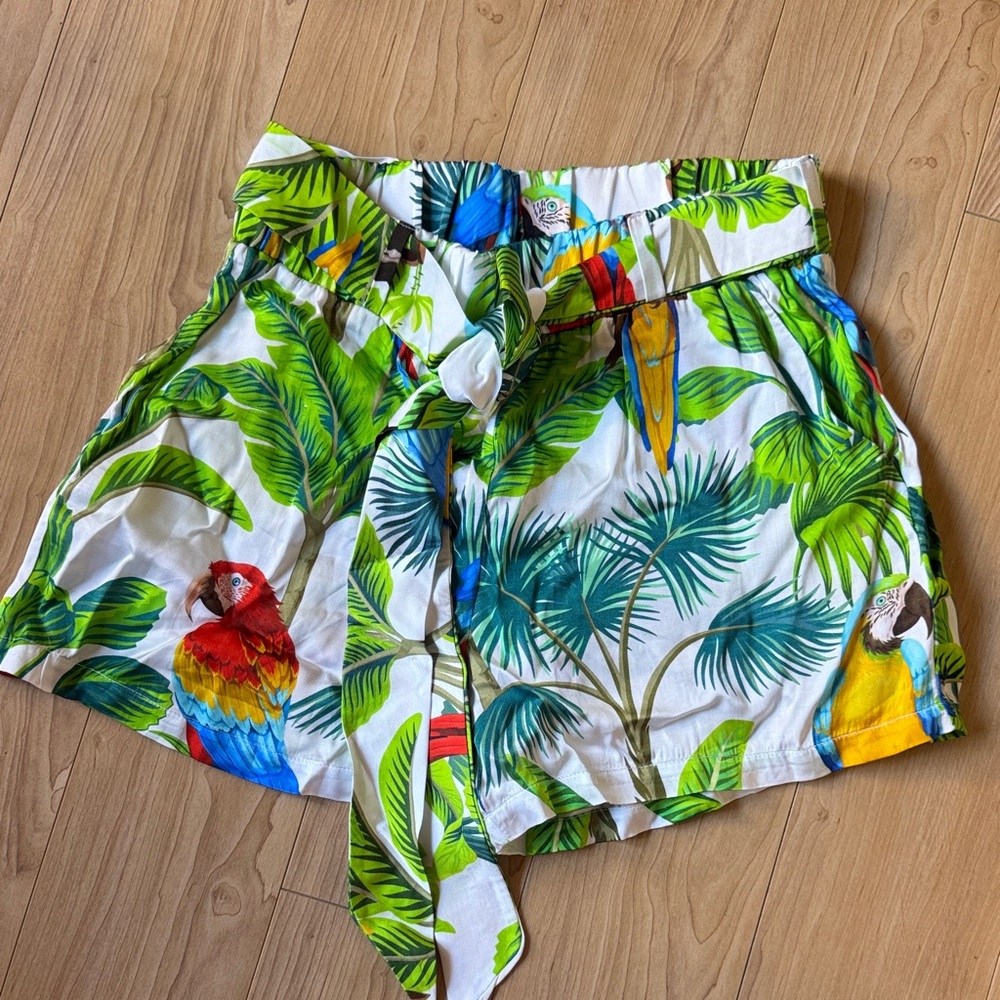 MC2 Saint Barth Tropical Print Women Shorts